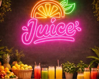 Insegna Al Neon Flessibile A Forma Di Frullato – Luce LED USB Per Decorazione Bar, Negozio Di Succhi, Cameretta – 198 Cm Cavo - 2