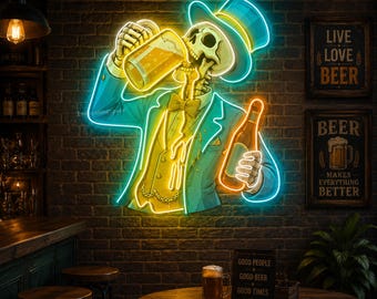 New 24x20 Miller Lite Wine Glass Beer Neon Sign – Handcrafted Real Glass Tube Light For Man Cave, Sports Bar, Pub & Home Decor (DX178)