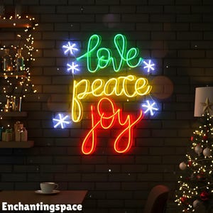 Christmas Neon Sign, Custom Neon Sign, Xmas Holiday Decor, Jesus Birthday Neon Wall Art, Christmas Led Sign Wall Decor, Christmas Gift