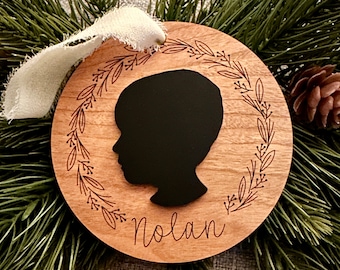 Silhouette Ornaments | Christmas Ornaments | Christmas | Ornaments | Silhouette | Personalized Ornaments
