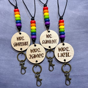 Teacher Lanyard | Lanyard | Teacher | Badge Holder | Lanyard Badge Holder | Personalized Lanyard