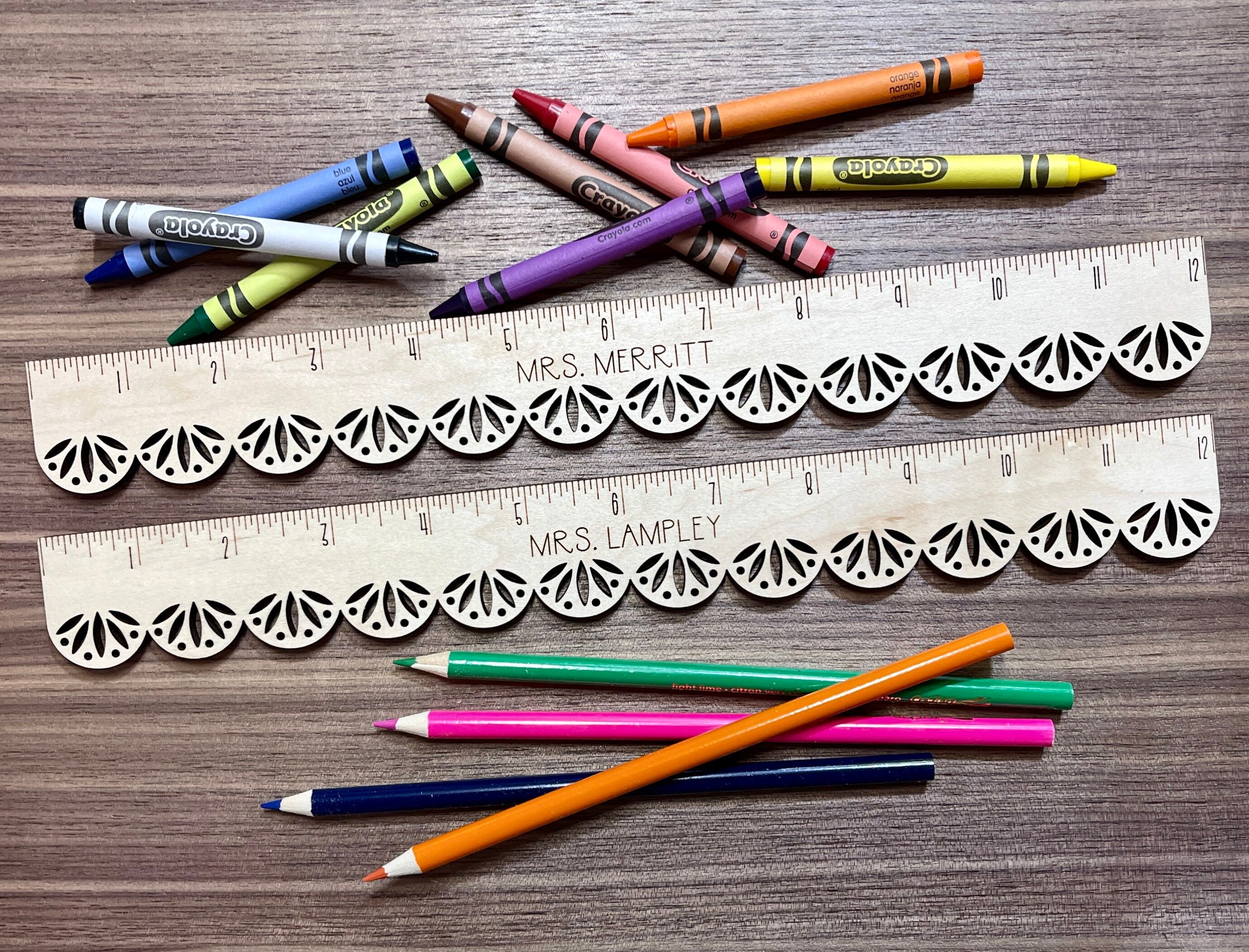 Ruler Rulers Personalized Ruler Teacher Ruler Custom Etsy