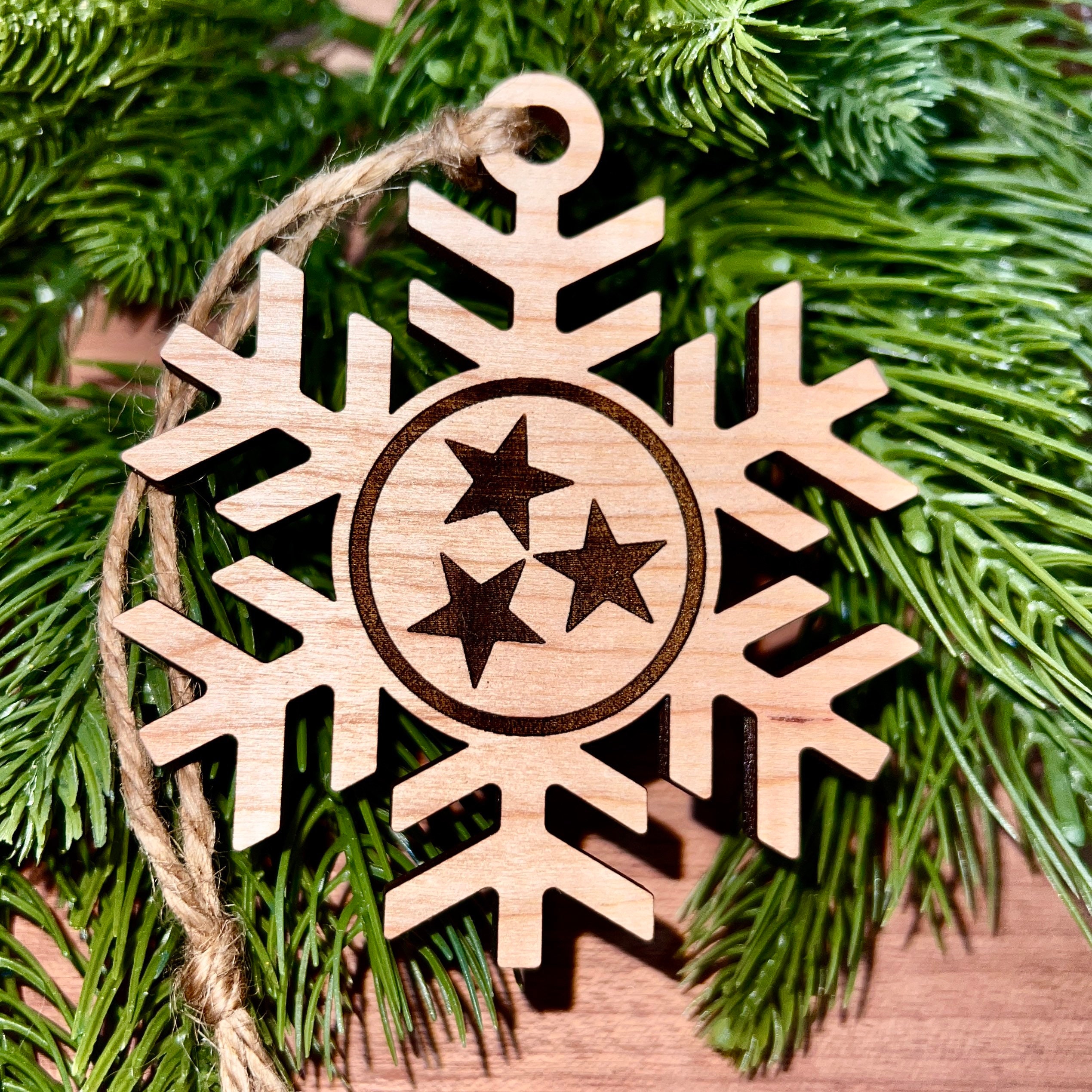 Tennessee Tri-Star State Ornament view 1