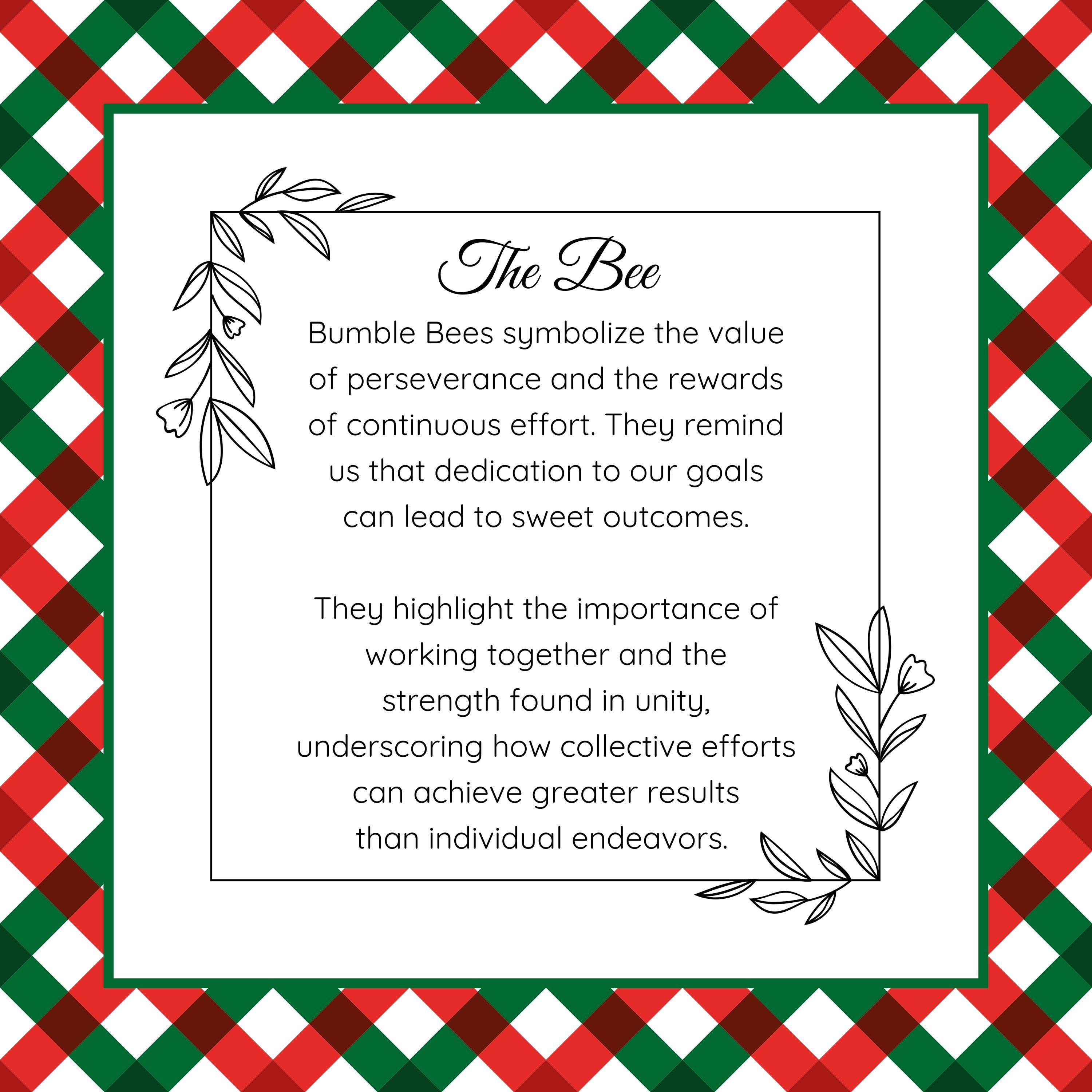Bee Coworker Gratitude Ornament view 3