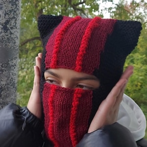 Handmade Clancy Balaclava: Twenty One Pilots Inspired Knit Hat