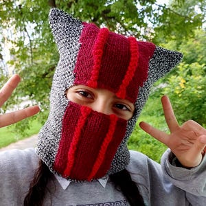 Twenty One Pilots Clancy Balaclava: Crochet Cat Ear Beanie