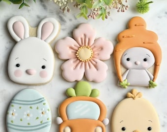 The Vintage Cookie Jar's Easter Class 2026 Cookie Cutter Set 6 pc