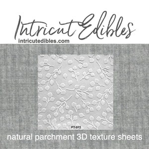 3D Parchment Texture Leaves 2 6/pkg