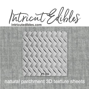 3D Parchment Texture Woven 6/pkg