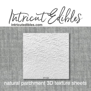 3D Parchment Texture Leaves 6 6/pkg