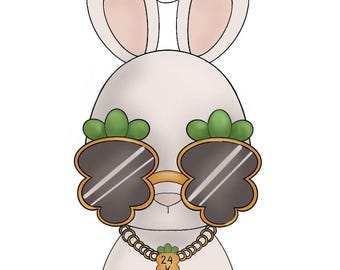 The Vintage Cookie Jar's 24K Bunny Cookie Cutter