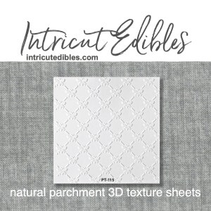 3D Parchment Texture Bees 6/pkg
