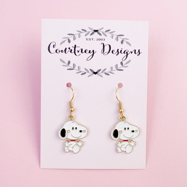 Snoopy Earrings Etsy