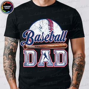 Retro Baseball Dad Png, Sport Dad Png, Baseball Png, Dad Shirt Design, Geschenk für Dad, Spieltag Shirt, Dad Life Png, Vatertag Png