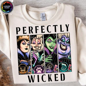 Retro Halloween Costume Png, Perfectly Wicked Bad Witches Club Png, Villain Gang Png, Villains Wicked Png, Trick Or Treat Png Design