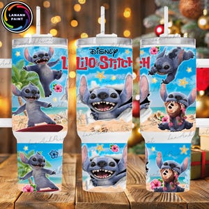 Movie Cartoon 40OZ Tumbler Wrap PNG, Blue Monster Character 40 OZ Tumbler Wrap Design, Cartoon Character Tumbler 40Oz Wrap, Digital Download