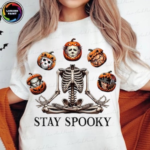 Skeleton Halloween Png, Serienmörder Halloween Png, Filmmörder Png, Horrorfilm Png, Spooky Vibes Horror Freunde Png, Digitale Datei