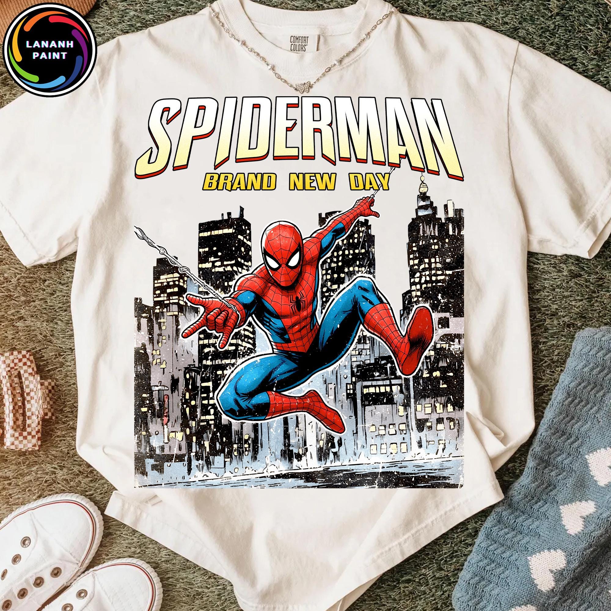 Spiderman 90s Vintage Shirt - Etsy