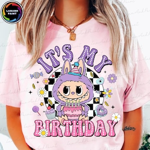 It's My Birthday PNG, In My Birthday Era, Doll Cartoon Png, Happy Birthday Png, Gift For Girls Png, Doll Birthday, Funny Cartoon Png