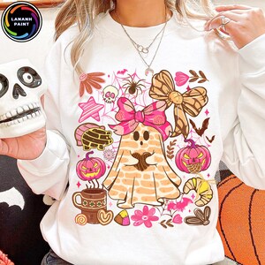 Pan-tasmas Png, Pantasmas Ghost Pan Dulce Png, Mexican Conchas Ghost Brushstroke PNG, Pantasmas PNG, Halloween Mexican PNG,Halloween Conchas