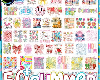 50+ Funny Sarcastic Png Bundle, Beach Vibes Png, Summer Vibes Bundle Png, Summer Salty Soul Png, Trendy Summer Png, Aesthetic Summer Png