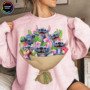 Bouquet Blue Cartoon Movie Png, Blue Monster Coquette Png, Family Vacation Png, Retro Mama Png, Character Blue Monster Png, Digital File
