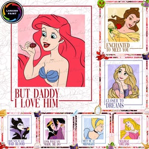 Bundle Meet me at Midnight Png, Princess Inspired Png Bundle, Glass Slipper Princess Png, Cartoon Princess PNG, Family Trip Shirt Png