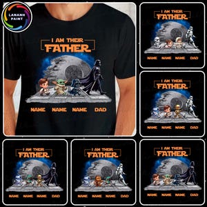 Custom Cartoon Movie I’m Their Father Png Bundle, Dad And Baby Fist Bump Png, The Best Team Ever Png, Superhero Png, Fathers Day Png