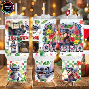 Cartoon Friends 40OZ Tumbler Wrap Png, Blaues Monster Charakter 40OZ Tumbler Wrap Design, Cartoon Film 40Oz Wrap Png, digitaler Download