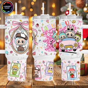 Cartoon Doll 40oz Tumbler Wrap Png, Funny Catoon Tumbler Png, Doll Characters Tumbler Gift for Friends, Cartoon Tumbler 40Oz Design