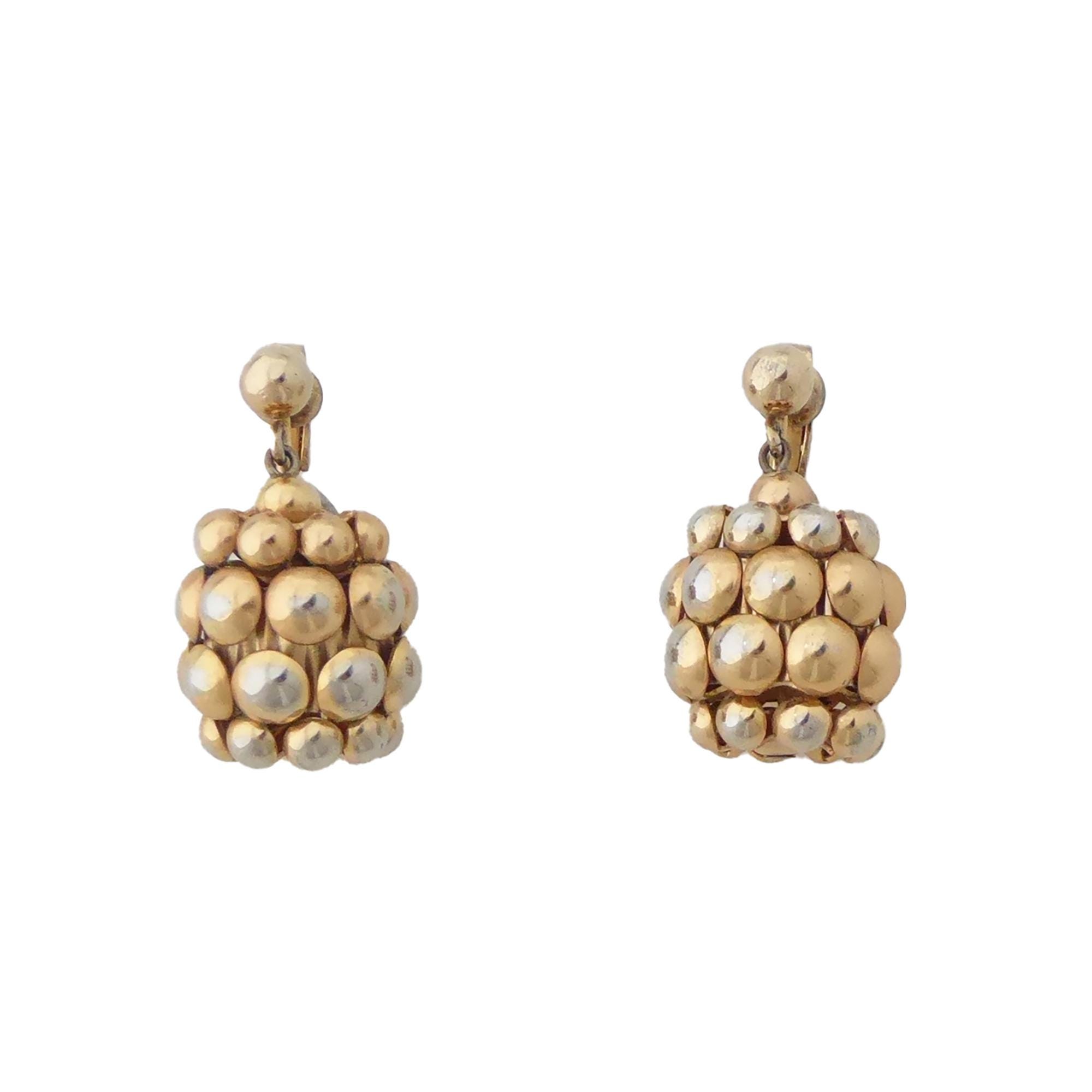 Vintage Clip Fruit Earrings - Etsy