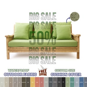 46 X 15 Outdoor Bench Cushion Etsy