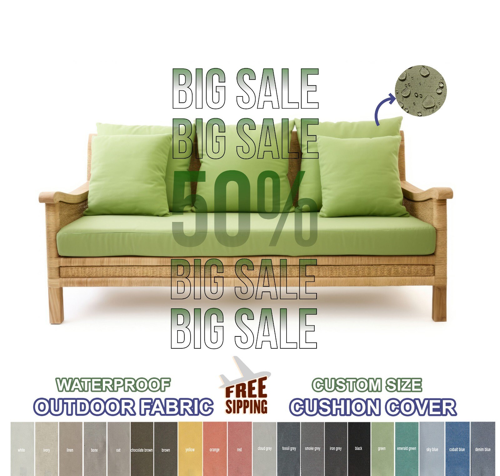 46 X 15 Outdoor Bench Cushion Etsy