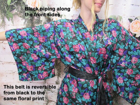 One Size Fit robe, Kimono style sleeve, Full leng… - image 6