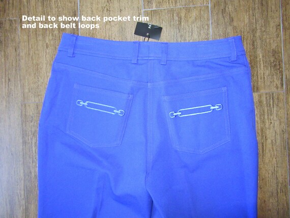 【LUV IS TRUE】25ss [MARIE] COTTON PANTS Sz 8 Pants, St John Collection by Marie Gray, Unworn W