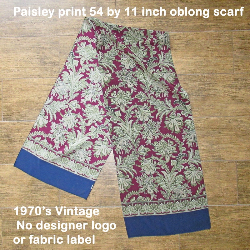 Paisley Scarf