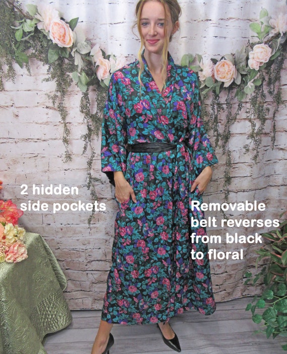 One Size Fit robe, Kimono style sleeve, Full leng… - image 2