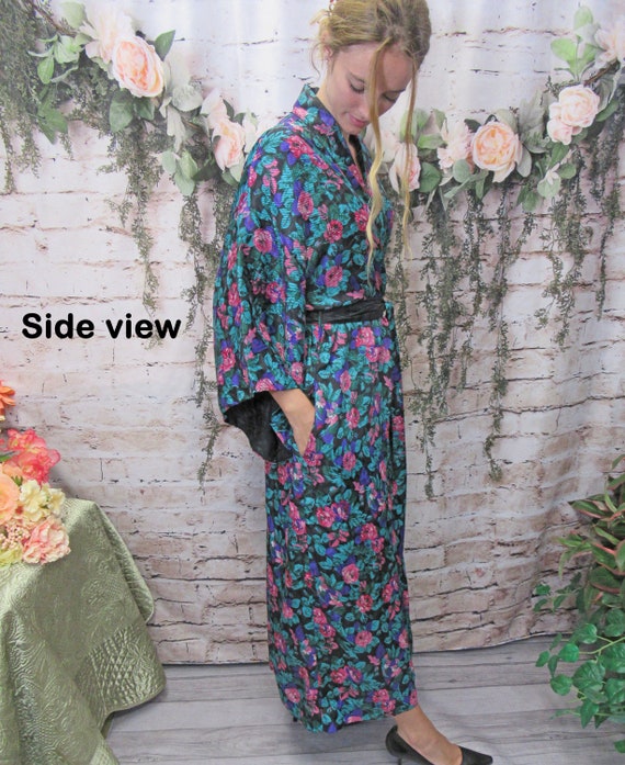 One Size Fit robe, Kimono style sleeve, Full leng… - image 8