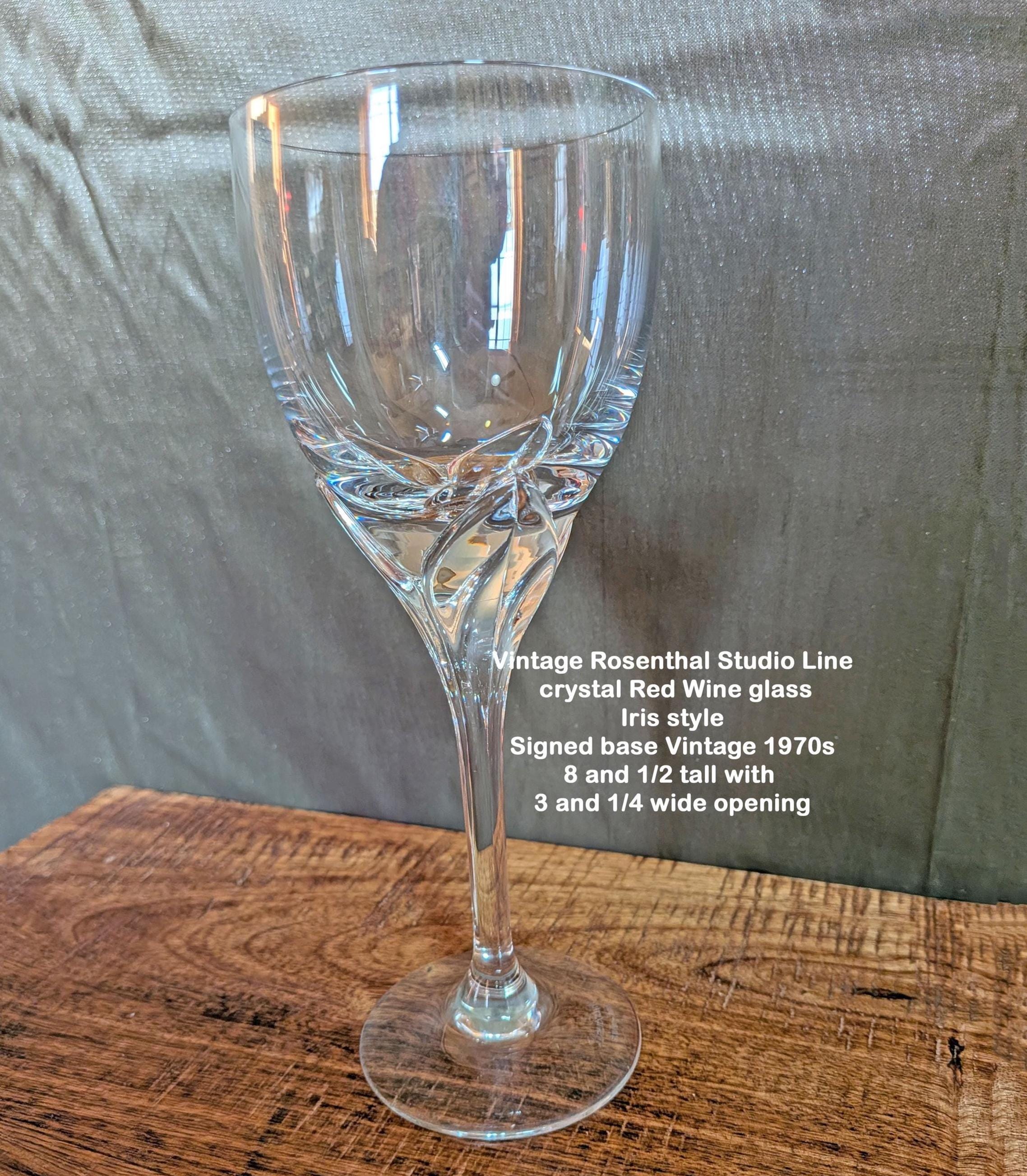 Rosenthal Studio Line Wine Glass - Etsy