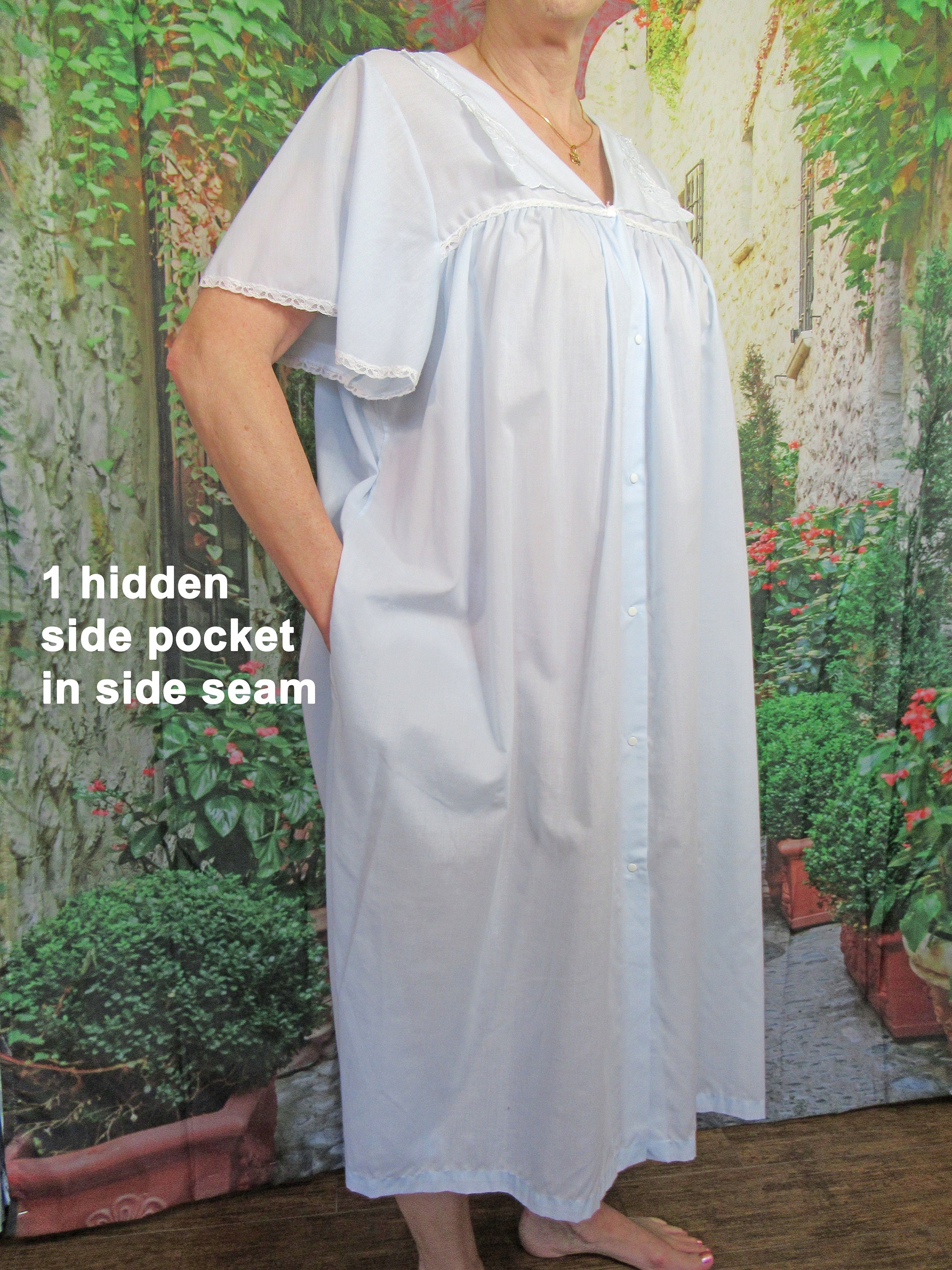 Adonna Terry Robe Sz XL Adonna Robe, 54 Inch Bust, Never Worn, Original Paper Tag, Cotton ...