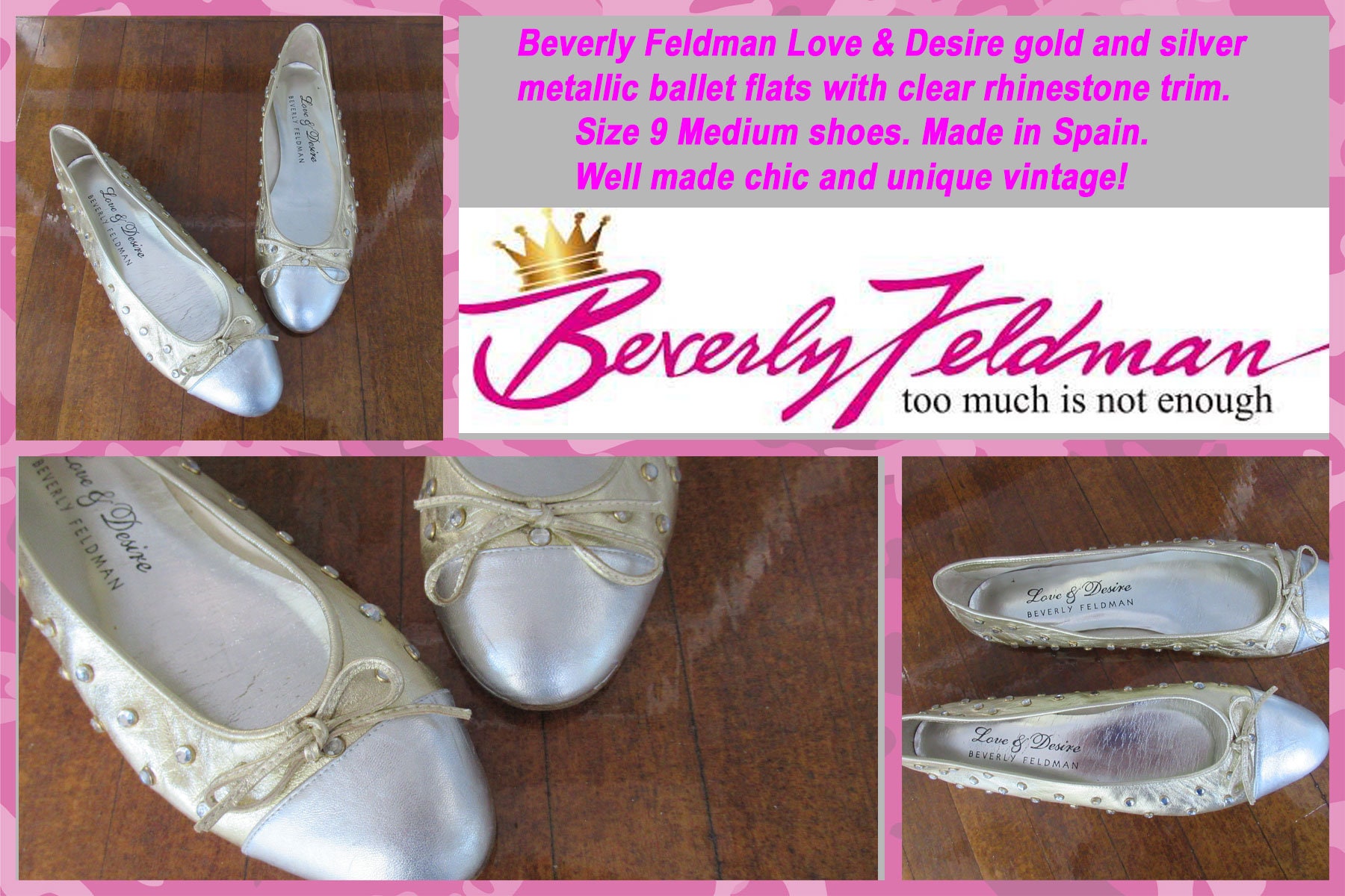 Metallic Ballet Flat 