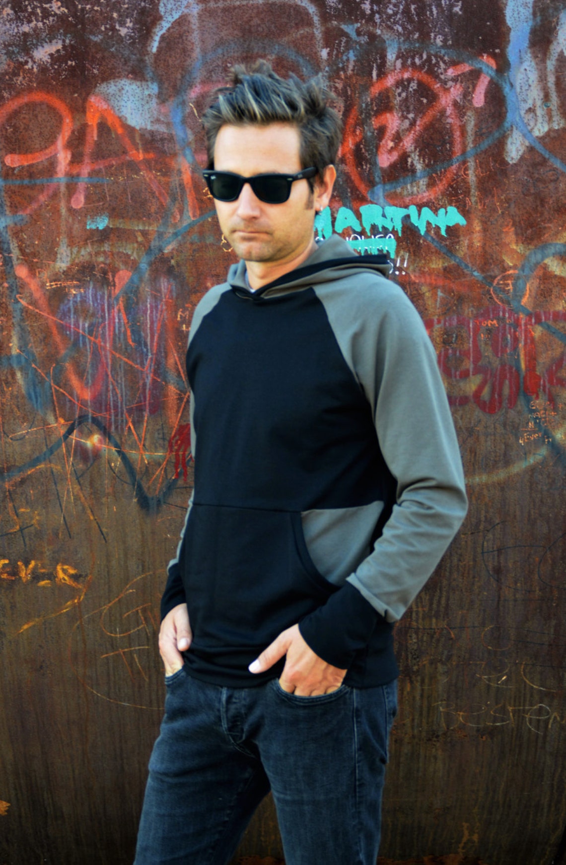 Hoodie sweatshirt for men men's clothingdesign Etsy