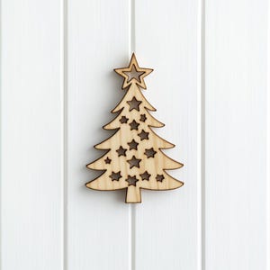 Christmas ornament, Christmas tree decoration, Wood Laser Cut Svg Pdf Dxf Eps Png Ai DIGITAL DOWNLOAD ONLY