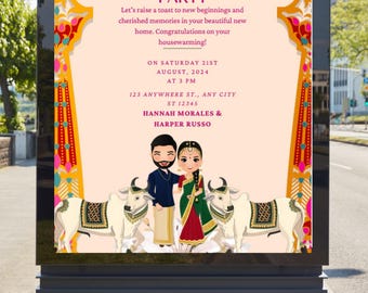 DESCARGA DIGITAL / Plantilla de letrero de bienvenida para inauguración de la casa, letrero de bienvenida minimalista para inauguración de la casa, letrero de bienvenida para inauguración de la casa