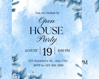 DESCARGA DIGITAL / Plantilla de letrero de bienvenida para inauguración de la casa, letrero de bienvenida minimalista para inauguración de la casa, letrero de bienvenida para inauguración de la casa