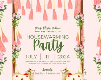 DESCARGA DIGITAL / Plantilla de letrero de bienvenida para inauguración de la casa, letrero de bienvenida minimalista para inauguración de la casa, letrero de bienvenida para inauguración de la casa