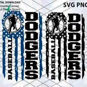 Los Angeles Baseball Svg, Los Angeles Baseball Design Svg files for Cricut