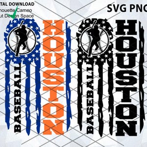 Houston Baseball Svg, Your Mascot Baseball Svg, Personalized Baseball Svg