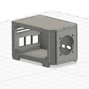 Modello di base per Raspberry Pi 5 + NVMe / modello del case