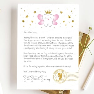 Last Toothfairy Letter Etsy